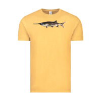 Vintage Mustard Paddlefish Illustrations, Vintage Tee - LillyAllenDesigns