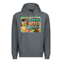 Rock pumpkin spice junkie Premium Hoodie - BarkalooDesign
