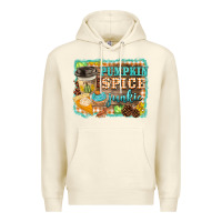 Sandshell pumpkin spice junkie Premium Hoodie - BarkalooDesign