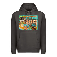 Smoke pumpkin spice junkie Premium Hoodie - BarkalooDesign