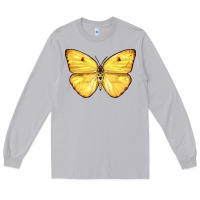 Moon Dust Cloudless Sulphur Butterfly Long Sleeve Tee - LillyAllenDesigns