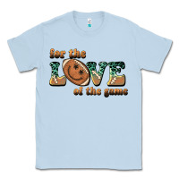 Dusty Blue for the love  of the game Classic Tee - BarkalooDesign