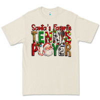 Bone Santa's Favorite Tennis Player For Christmas Premium Tee - FaDigitalArtStudio