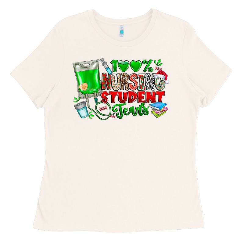 100 Nursing Student Tears Ladies Tee by CowhideDigitalArt | Teevron