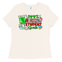Bone 100 Nursing Student Tears Ladies Tee - CowhideDigitalArt