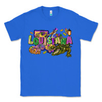 True Royal louisiana mardi gras Classic Tee - FaDigitalArtStudio