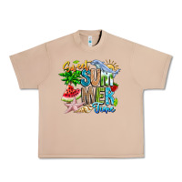 Burro summer time Urban Heavy Tee - CowhideDigitalArt