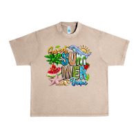 French Oak summer time Urban Heavy Tee - CowhideDigitalArt