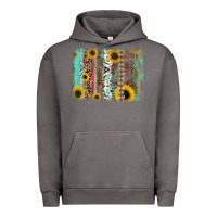 Pigment Tornado aztec leopard turquoise sunflower background Urban Hoodie - RanaPortraitStore
