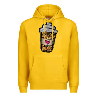 Lemon leopard glitter coffee cup Premium Hoodie - Jasminsmagicworld