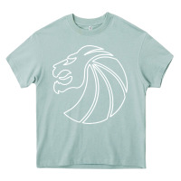 Arona outline seven lions Heavy Core Tee - artisFamous