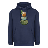 Navy pumpkins Heavyweight Hoodie - RanaPortraitStore