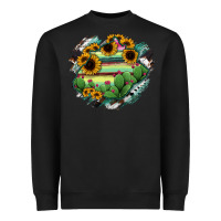 Black Aguascalientes State Of Mexico Map Heavyweight Sweatshirt - RanaPortraitStore