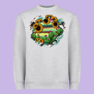 Aguascalientes State Of Mexico Map Heavyweight Sweatshirt Designed By Ranaportraitstore
