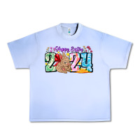 Grape Ice Happy Easter 2024 Urban Heavy Tee - CowhideDigitalArt