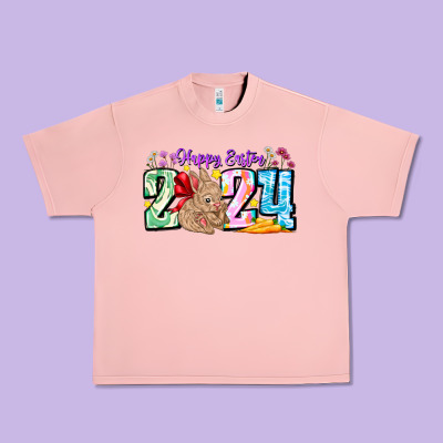 Happy Easter 2024 Urban Heavy Tee Designed By Cowhidedigitalart