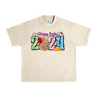 Sandshell Happy Easter 2024 Urban Heavy Tee - CowhideDigitalArt