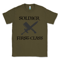 Army Green Soldier First Class Classic Tee - Bettercallsaul
