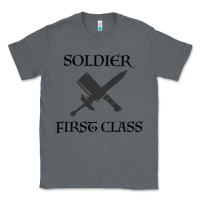 Charcoal Heather Soldier First Class Classic Tee - Bettercallsaul