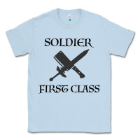 Dusty Blue Soldier First Class Classic Tee - Bettercallsaul