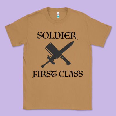Soldier First Class Classic Tee Designed By Bettercallsaul