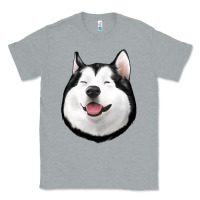 Heather Grey Husky Classic Tee - Jasminsmagicworld