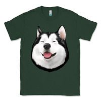Sports Green Husky Classic Tee - Jasminsmagicworld
