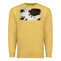 Antique Gold Cowhide Black and White Brush Strokes Background Premium Sweatshirt - Jasminsmagicworld