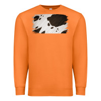 Carrot Cowhide Black and White Brush Strokes Background Premium Sweatshirt - Jasminsmagicworld