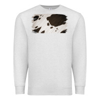 Oatmeal Heather Cowhide Black and White Brush Strokes Background Premium Sweatshirt - Jasminsmagicworld