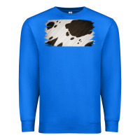 True Royal Cowhide Black and White Brush Strokes Background Premium Sweatshirt - Jasminsmagicworld