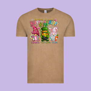 Happiness All Around Happy Valentines Patrick East Vintage Tee Designed By Cowhidedigitalart