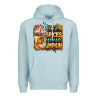 Blue Mist whatever spıces your pumpkin Premium Hoodie - BarkalooDesign
