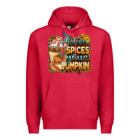 Cardinal whatever spıces your pumpkin Premium Hoodie - BarkalooDesign