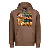 Chestnut whatever spıces your pumpkin Premium Hoodie - BarkalooDesign