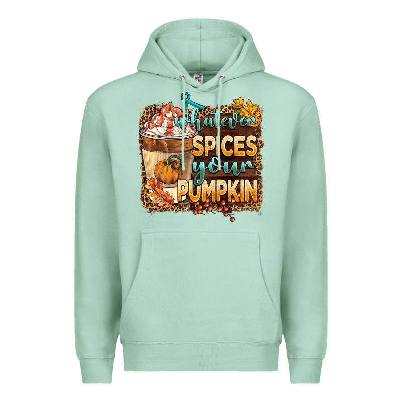 Whatever Spıces Your Pumpkin Premium Hoodie by BarkalooDesign | Teevron