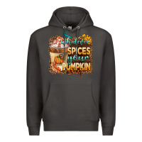 Smoke whatever spıces your pumpkin Premium Hoodie - BarkalooDesign