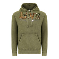 Vintage Olive camouflage military boots love Vintage Hoodie - Artiststas