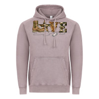 Vintage Zinc camouflage military boots love Vintage Hoodie - Artiststas