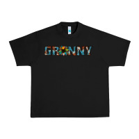 Black granny cowhide sunflower Urban Heavy Tee - Jasminsmagicworld