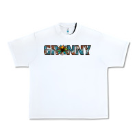 White granny cowhide sunflower Urban Heavy Tee - Jasminsmagicworld