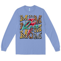 Colony Blue Mom Race Long Sleeve Tee - RacoonDesign