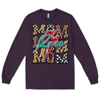 Plum Mom Race Long Sleeve Tee - RacoonDesign