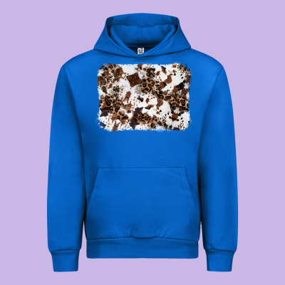 Cowhide Leopard Background Urban Hoodie Designed By Ranaportraitstore