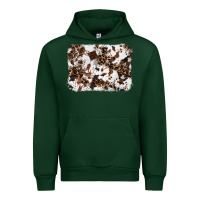 Foreset Green cowhide leopard background Urban Hoodie - RanaPortraitStore