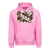 Fuchsia Pink cowhide leopard background Urban Hoodie - RanaPortraitStore