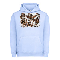 Pigment Grape Ice cowhide leopard background Urban Hoodie - RanaPortraitStore