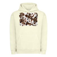 Pigment Pistachio cowhide leopard background Urban Hoodie - RanaPortraitStore