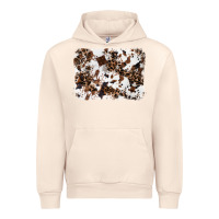 Sandshell cowhide leopard background Urban Hoodie - RanaPortraitStore