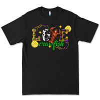 Black mardi gras love crawfish Premium Tee - FaDigitalArtStudio